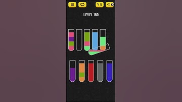 Water Sort Puzzle - level 180