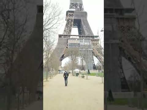 مقطع فيديو لبرج ايفل