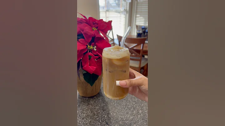 Relaxing Quiet Morning Coffee Routine ASMR #coffee #asmr #icedcoffee