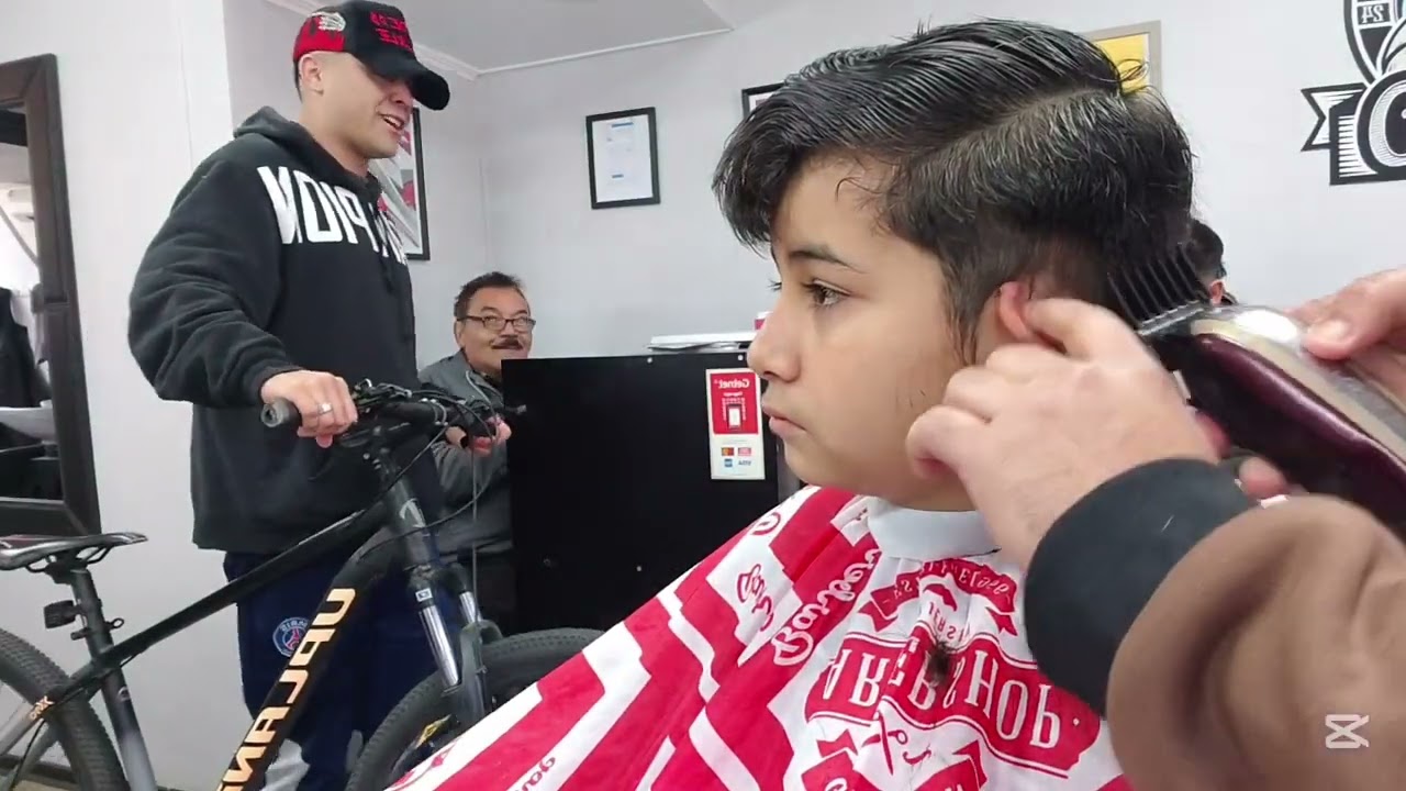 Acompañame  a realizar un corte clásico desde el número 1 🇨🇱🇨🇱