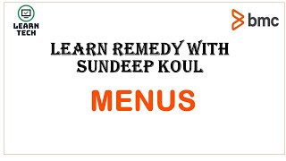 Bmc Remedy Menus File Sql Search Field Data Form Data License Menu