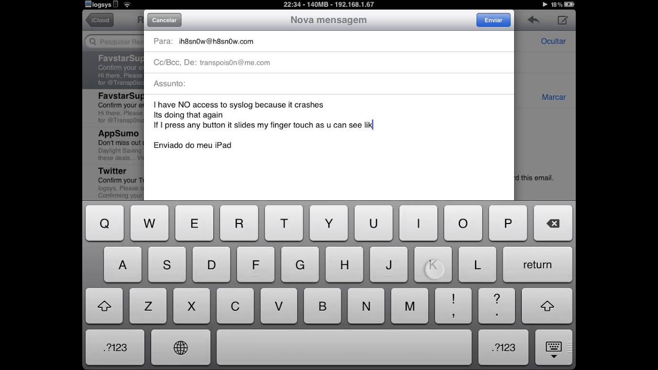 Virus in my iPad YouTube