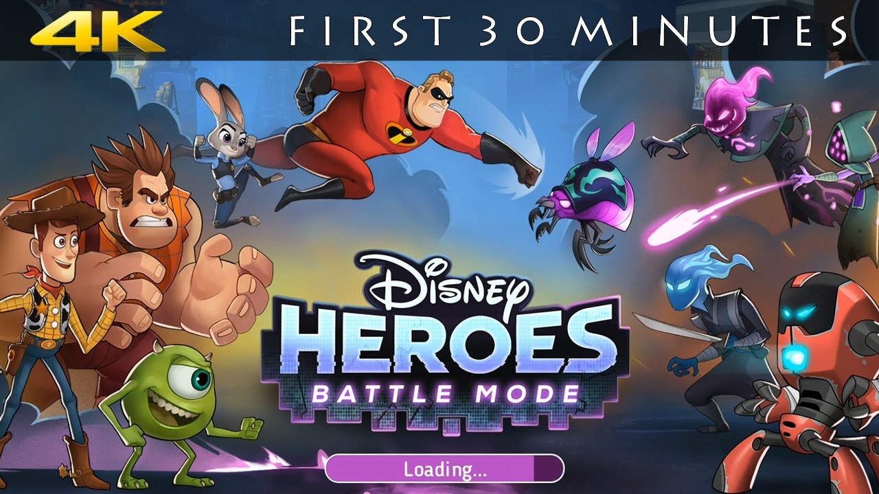 [MOBILE] Disney Heroes: Battle Mode (4K 60 FPS Gameplay)