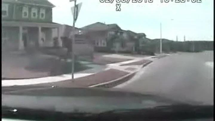 VIDEO: Dash camera footage of Officer Geoffrey Fre...