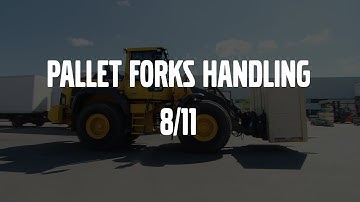 Pallet forks handling – Volvo Wheel Loaders H-series – Basic operator training – 8/11