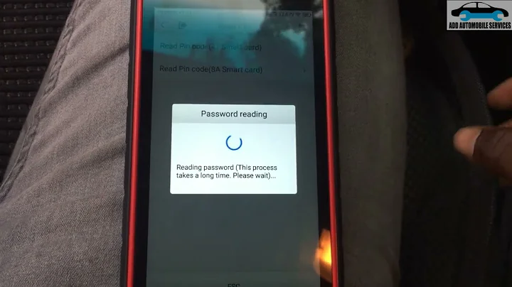 2017 Elantra: Reading Pin Code with km100 on 8A smart key....🔑🗝🔑