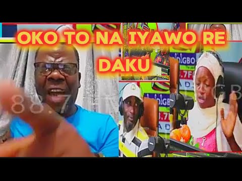 Oko to na iyawo rę daku… kokoro alaye Oriyomi hamzat reality shows today #oriyomihamzat #realityshow