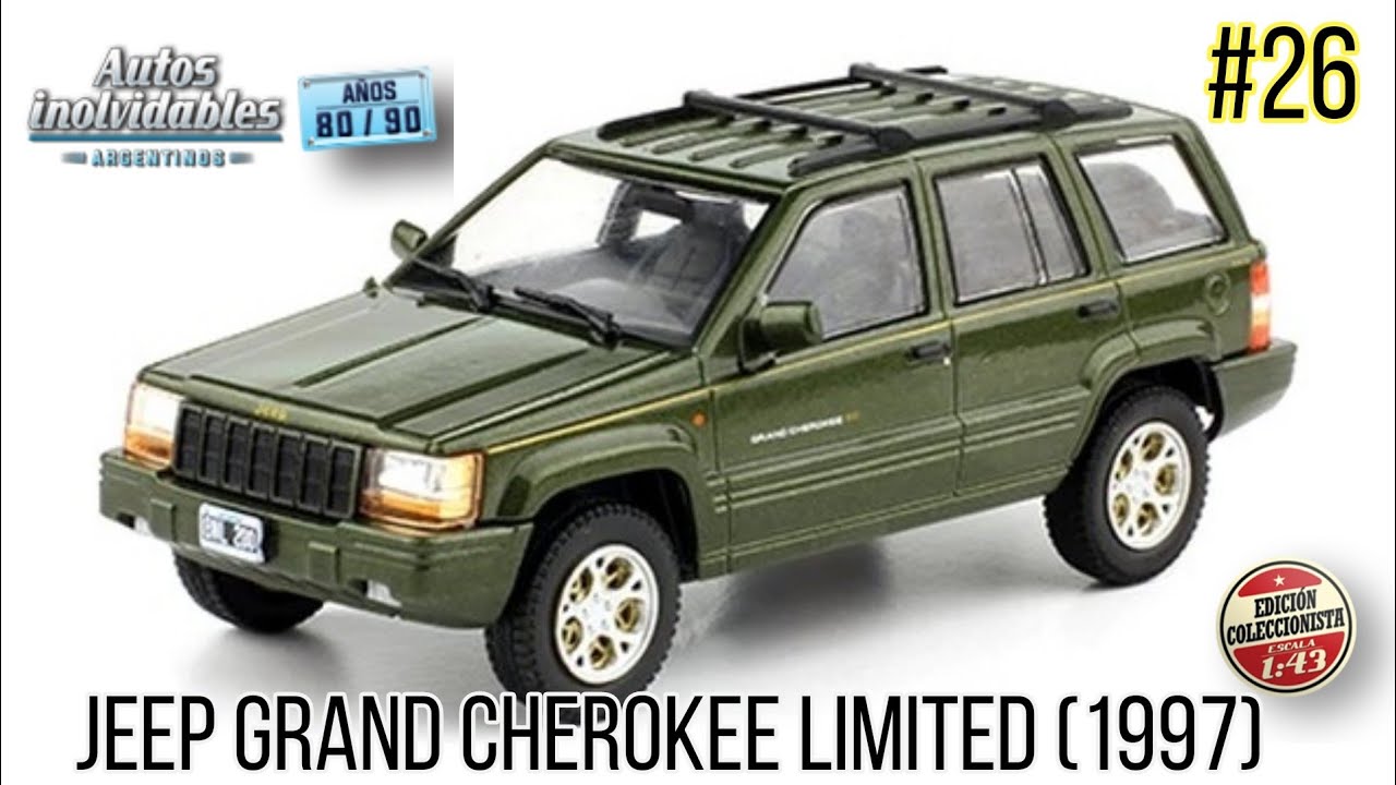 26 Jeep Grand Cherokee Limited (1997) 1/43 - Autos Inolvidables