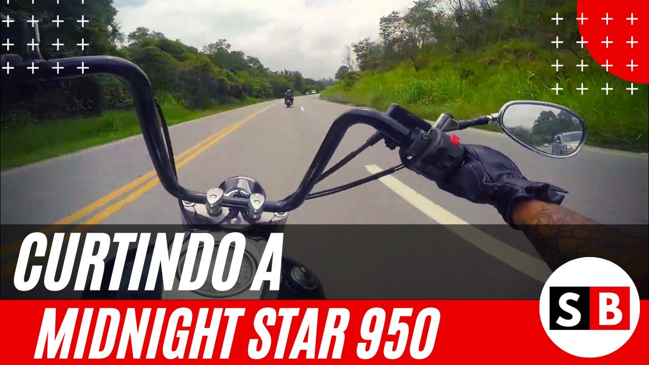 Rolê com a Midnightstar 950 XVS