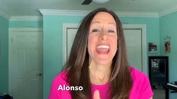 Learn to Spell ALONSO Toddler Song | Learn to Talk with Patty Shukla