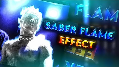 Saber Flame Effect on Alight Motion *AE inspired*