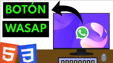 ✅Cómo CREAR un BOTÓN de WHATSAPP con HTML y CSS