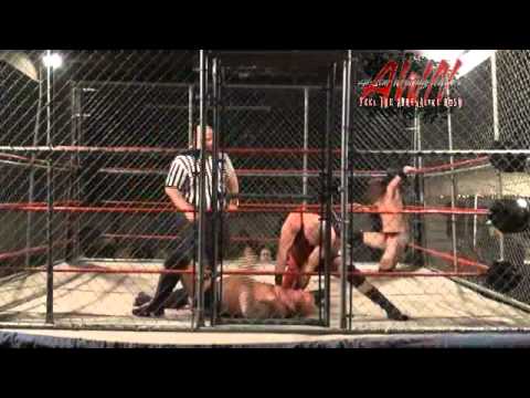 AWN Christmas Chaos '10: Steel Cage Match (David Young vs. Jake Slater vs. Michael Hirsch)