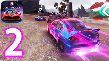 ASPHALT 9: LEGENDS - Gameplay Walkthrough Part 2 HD