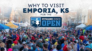 All the fan activities in Emporia During the Dynamic Discs Open