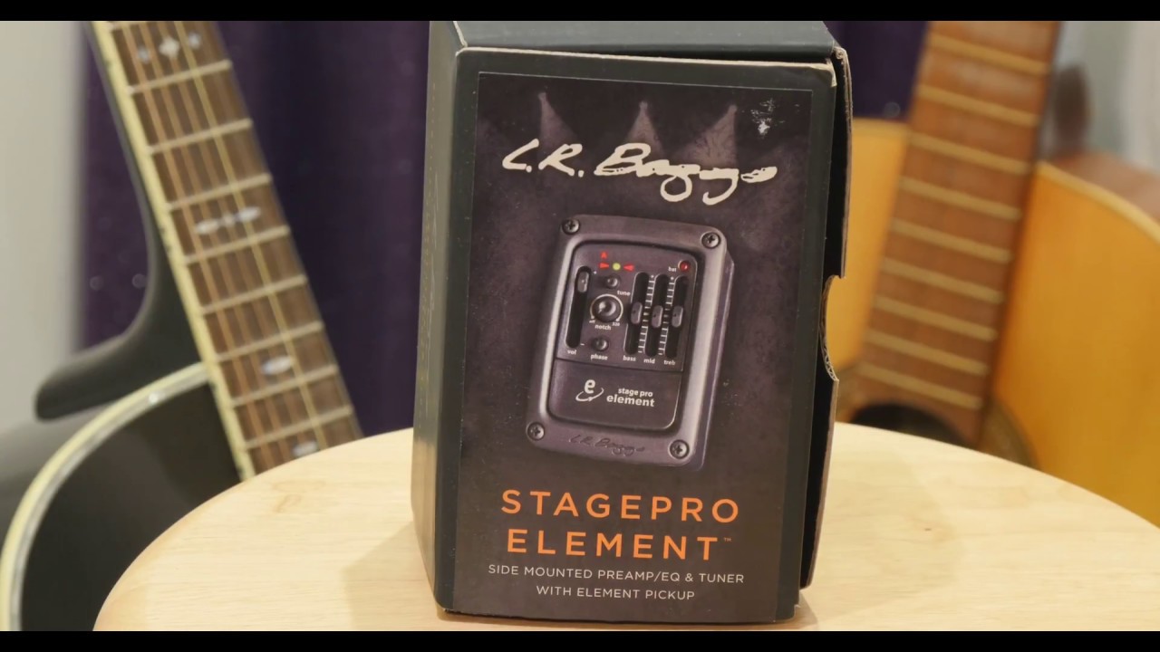 LR Baggs (StageProElement) Unboxing By Elvis Eddie YouTube