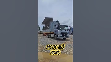 🚛 Mooc Chở Container Mở Hông – Linh Hoạt Xếp Dỡ, Tối Ưu Vận Tải!
