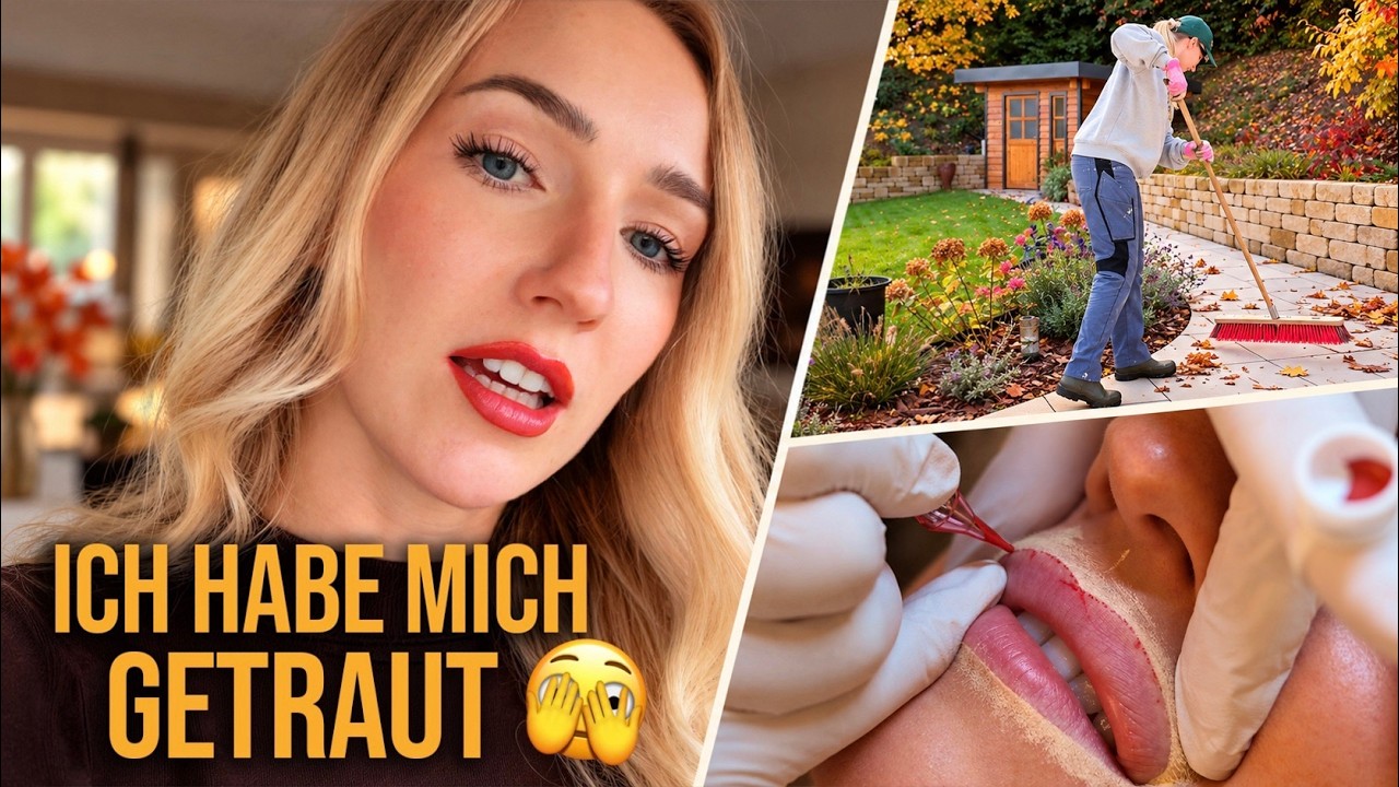 Ich hab mich getraut! 💋 Mein erstes Mal Lip Blush & Herbstalltag