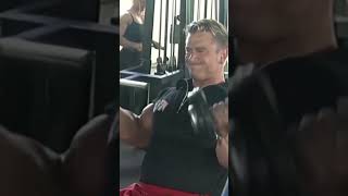 Lee Priest Insane Arm Workout 💪🔥 Massive Biceps Pump #shorts