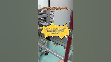 Ever wondered how face mask boxes are folded, packed, and weighed automatically?#packingmachine