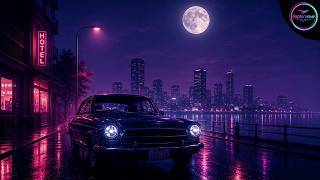 Night Drive Synthwave Mix |  Neon Reflections, Calm Streets &amp; Focus (1 Hour)