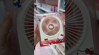 hello kitty fan at miniso #myminisousa #minisoambassador #hellokitty