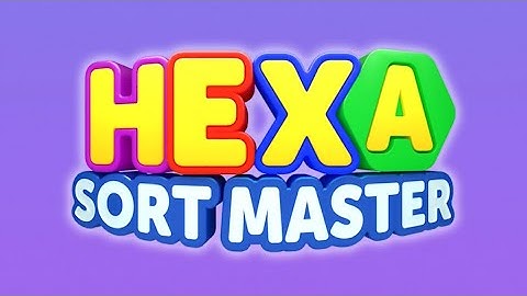 Hexa Sort Master: Merge Puzzle (by Shanghai Yanxi Network Technology) IOS Gameplay Video (HD)