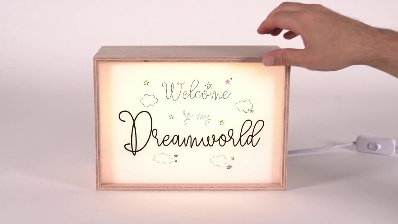 LIMUNDO Motivwechsel bei Lichtkasten Serie Box small