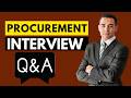 Top 25 Procurement Interview Questions and Answers