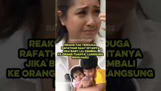 Jawaban jujur rafathar soal baby lily bikin semua tersentuh #beritaartis #rafathar #lily