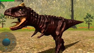 Best Dino Games - Carnotaurus Simulator Android Gameplay #dinosaur #dino
