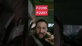 اسباب رمز العطل P2096 P2097 كمية الهواء اكثر من البانزين ونسب الخليط الصحيحه 14.7% هواء و 1 % بانزين