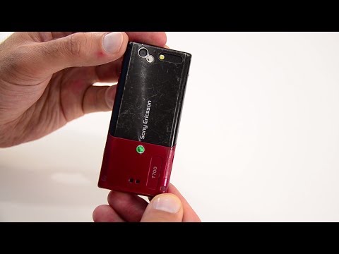 ვიდეო: როგორ ზარალი Sony Ericsson T700