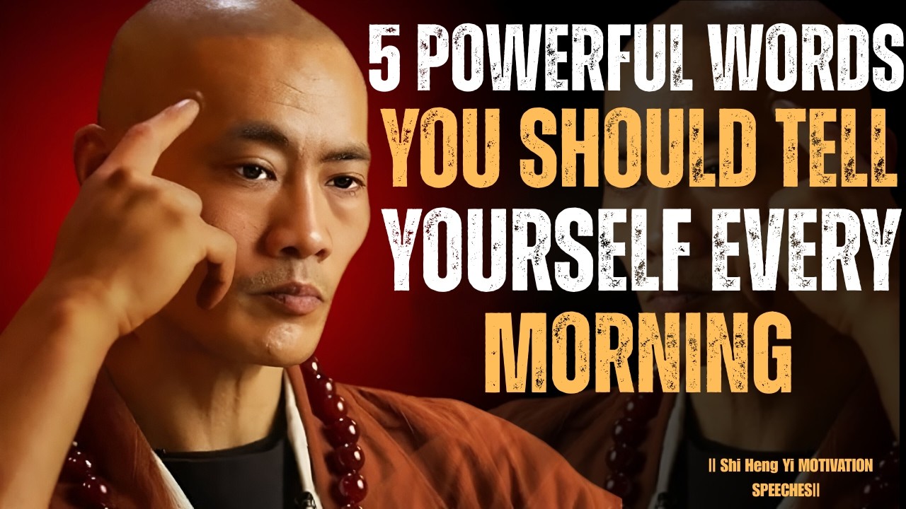 5 Words That Will Rewire Your Brain Every Morning | She Hang YI Motivational Speech