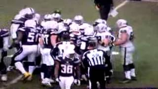 Raiders vs chargers 2012 nfl fight ...