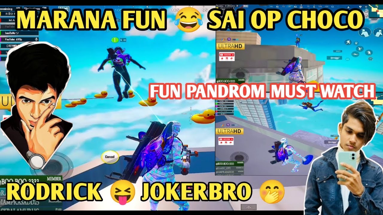 FUN PANDROM 😝 with Team BTS Marana Fun guarented 😂 must watch #bgmilive #madan #TN49YT #bgmi 