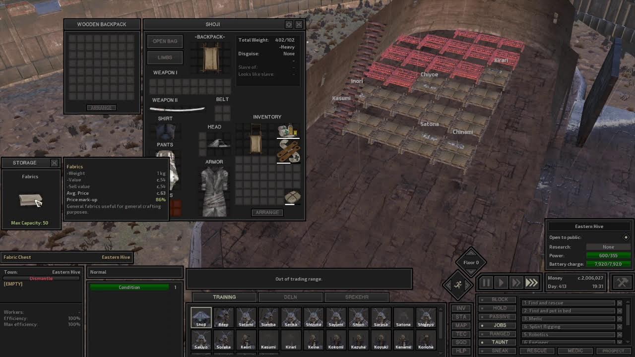 Shoji automates on his journey.