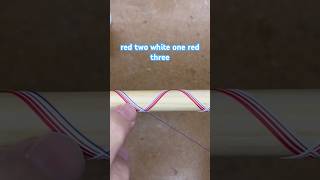 Making a Horizontal Chevron Fade Wrap
