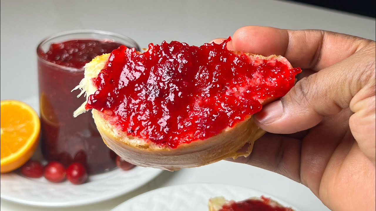 Stop Buying Jam ~ Make Homemade Sweetest Cranberry Jam in 10 minutes!
