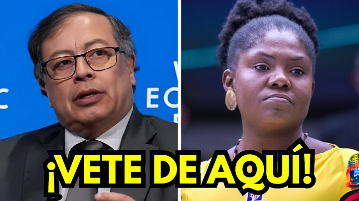 Gustavo Petro finalmente habla sobre Francia Márquez y sorprende a todos.