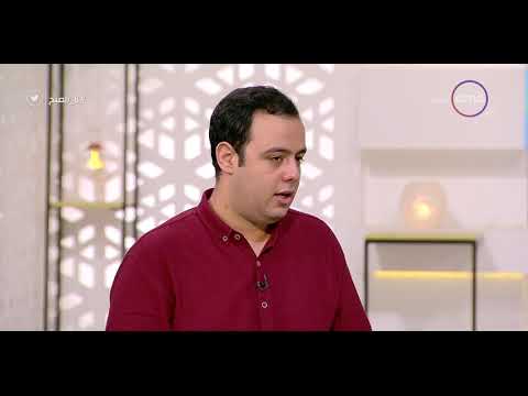 8 الصبح مصطفى ابراهيم العزب يوضح فكرة مبادرة ايدك معانا