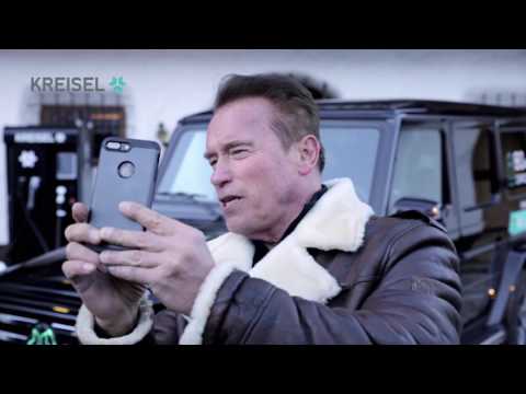 Arnold Schwarzenegger präsentiert KREISEL Electric G-Klasse