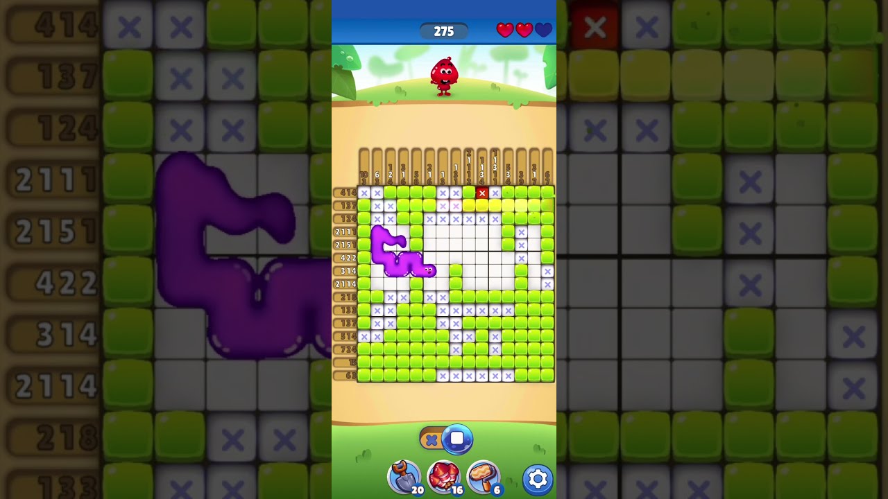 NONO CROSSING LEVEL 275 #games #gaming #gameplay #puzzle