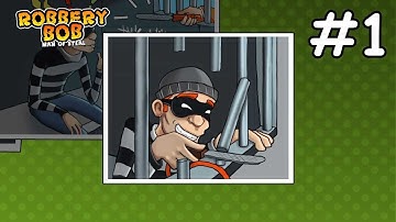 Robbery Bob Man Of Steel Walkthrough Part #1 Android & Ios Games No Commentary