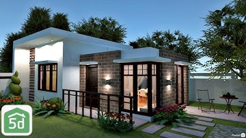 How to design a Small Modern House on your Android Phone [Speed Build in Planner 5D] | Ayuh