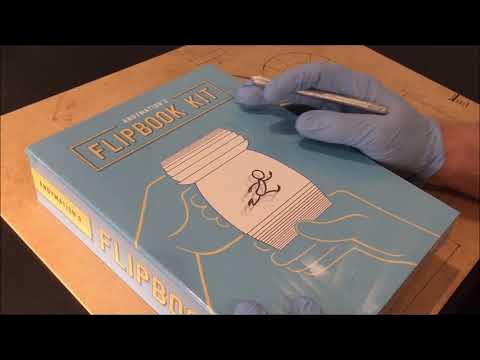 My FIRST Flipbook EVER, Andymation Flipbook Kit Unboxing!