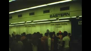 Newark Airport: Early 1970s Vintage Home Movie of Dark, Retro Terminal