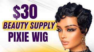 My SYNTHETIC Pixie Wig Customization Process (Step By Step) | It's A Wig NUNA