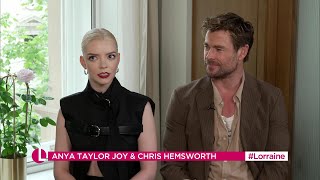 Anya Taylor-Joy, Chris Hemsworth (Furiosa: A Mad Max Saga Actors) On Lorraine [21.05.2024]