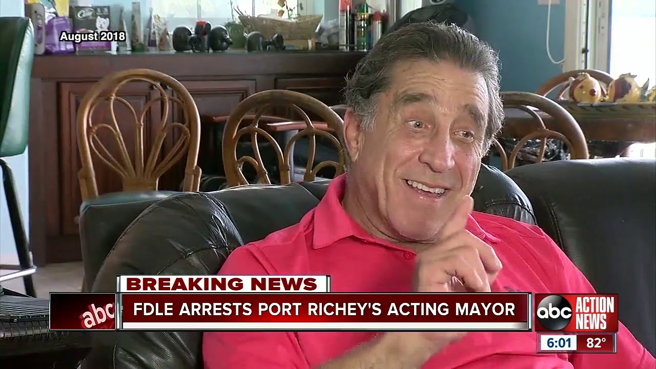 Port Richey acting mayor arrested on obstruction charges